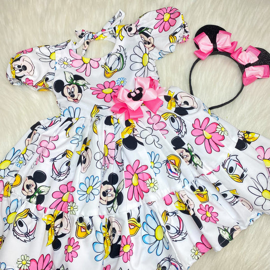 Vestido Minnie y Daisy